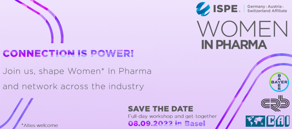 ISPE DACH Women in Pharma Invitation