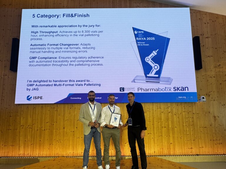 Fill & Finish Winner JAG