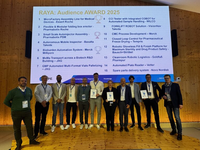 Audience Award Winners Pharmabotix & PSM, Merck & Millipore and Essert & Roche
